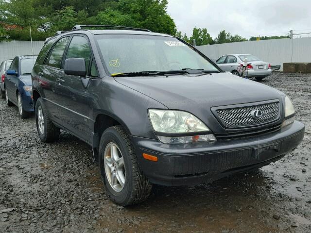 JTJHF10U520272800 - 2002 LEXUS RX 300 GRAY photo 1