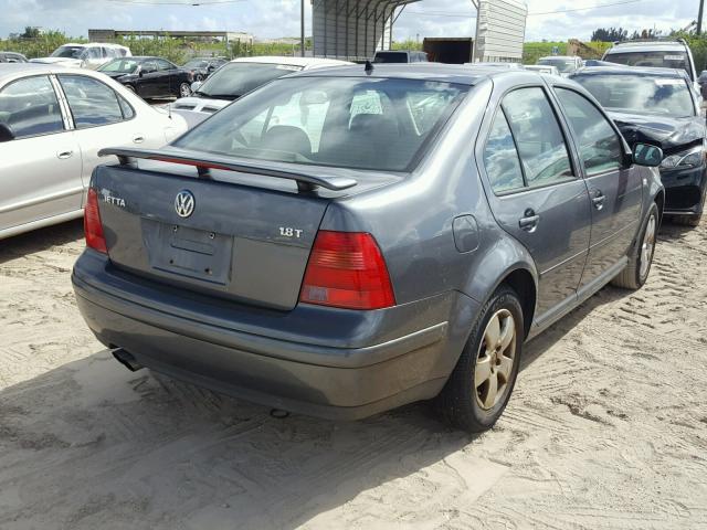 3VWSE69M03M149204 - 2003 VOLKSWAGEN JETTA GLS GRAY photo 4