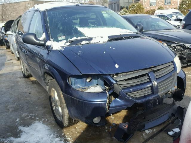 2D4GP44L86R649326 - 2006 DODGE GRAND CARA BLUE photo 1