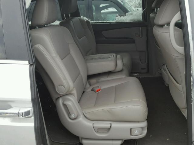 5FNRL5H62DB088982 - 2013 HONDA ODYSSEY EX SILVER photo 6