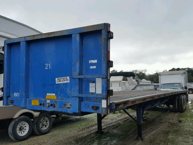 1UYFS2450VA293441 - 1997 UTILITY TRAILER BLUE photo 2