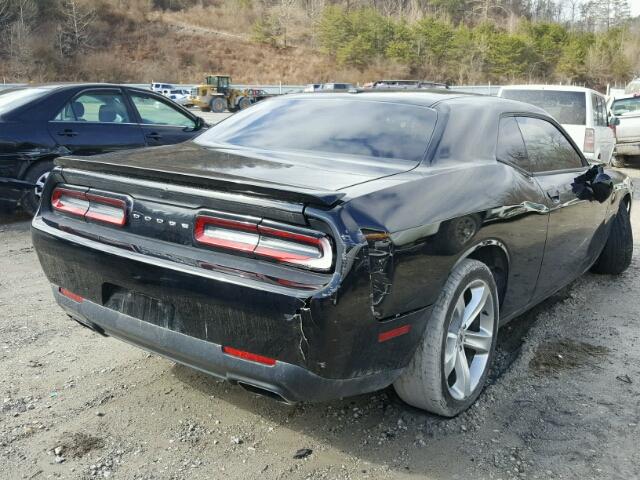 2C3CDZBT8HH568229 - 2017 DODGE CHALLENGER BLACK photo 4