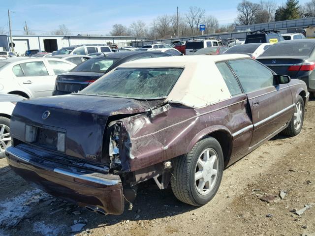 1G6ET1290TU620233 - 1996 CADILLAC ELDORADO T PURPLE photo 4