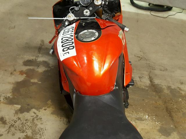 JYARJ12E56A003820 - 2006 YAMAHA YZFR6 L ORANGE photo 5