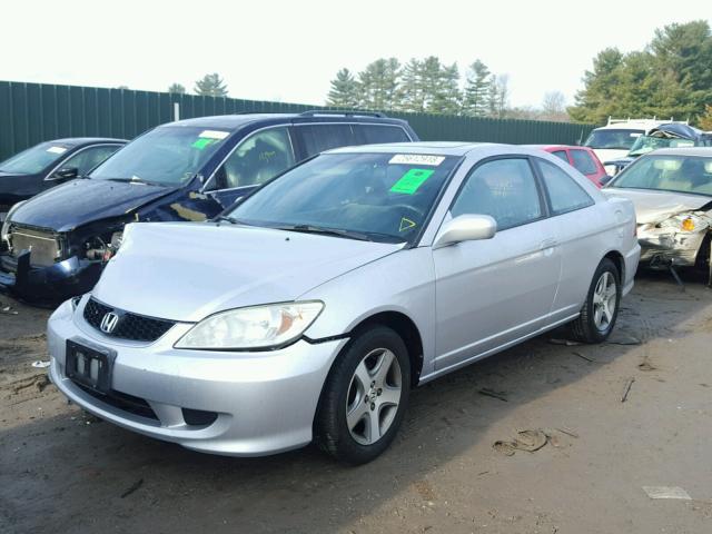 1HGEM21964L069316 - 2004 HONDA CIVIC EX ვერცხლისფერი ფოტო 2