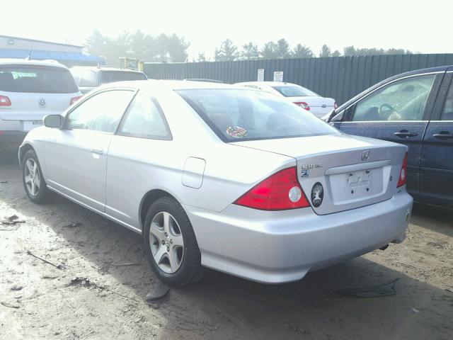 1HGEM21964L069316 - 2004 HONDA CIVIC EX ვერცხლისფერი ფოტო 3