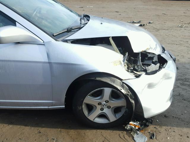 1HGEM21964L069316 - 2004 HONDA CIVIC EX ვერცხლისფერი ფოტო 9