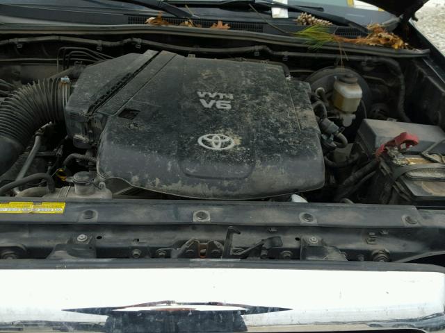 5TETU62N28Z536134 - 2008 TOYOTA TACOMA PRE BLACK photo 7