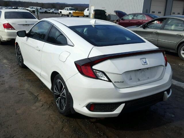 2HGFC3B38HH351581 - 2017 HONDA CIVIC EX თეთრი ფოტო 3