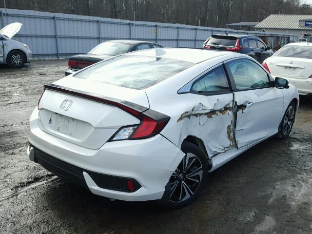 2HGFC3B38HH351581 - 2017 HONDA CIVIC EX თეთრი ფოტო 4