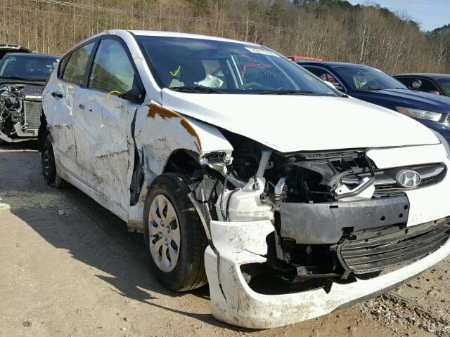 KMHCT5AE9HU338430 - 2017 HYUNDAI ACCENT SE WHITE photo 9