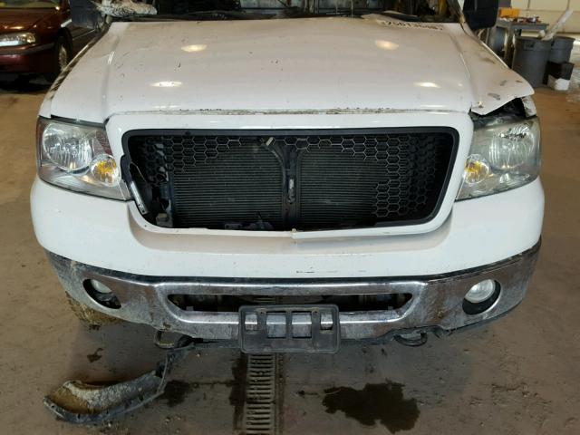 1FTPW14576FB71973 - 2006 FORD F150 SUPER WHITE photo 7