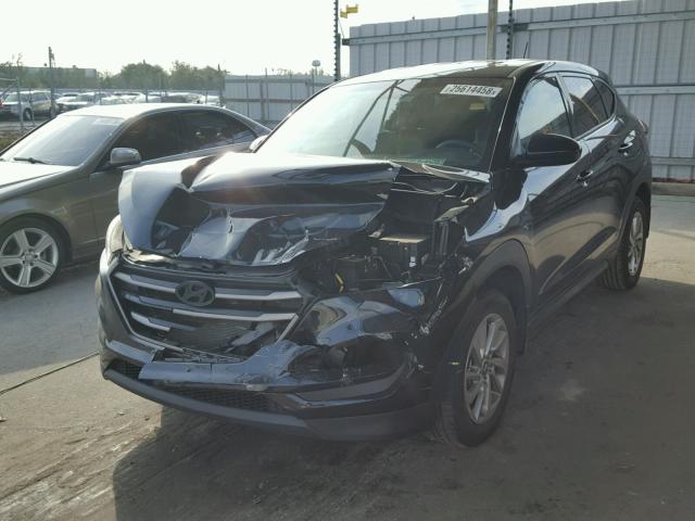 KM8J23A41GU162719 - 2016 HYUNDAI TUCSON SE BLACK photo 2