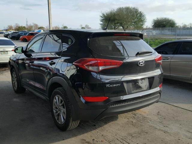 KM8J23A41GU162719 - 2016 HYUNDAI TUCSON SE BLACK photo 3