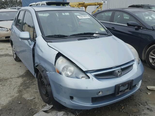 JHMGD38427S012515 - 2007 HONDA FIT BLUE photo 9