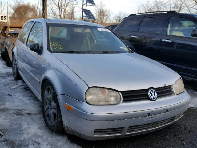 9BWBL61J944005387 - 2004 VOLKSWAGEN GOLF GL SILVER photo 1