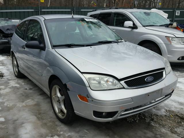 1FAHP31N77W303638 - 2007 FORD FOCUS ZX3 SILVER photo 1