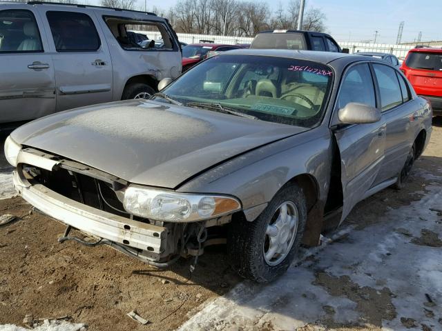 1G4HP54KX1U121096 - 2001 BUICK LESABRE CU TAN photo 2