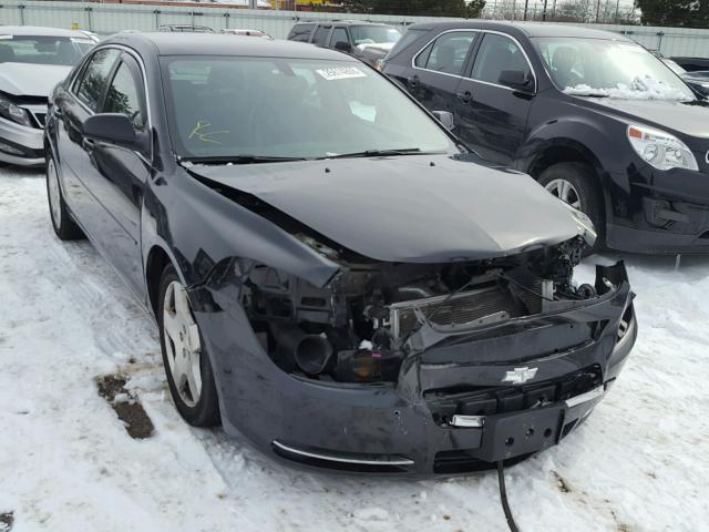 1G1ZJ57709F257344 - 2009 CHEVROLET MALIBU 2LT BLACK photo 1