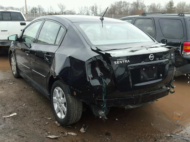 3N1AB61E89L689462 - 2009 NISSAN SENTRA 2.0 BLACK photo 3