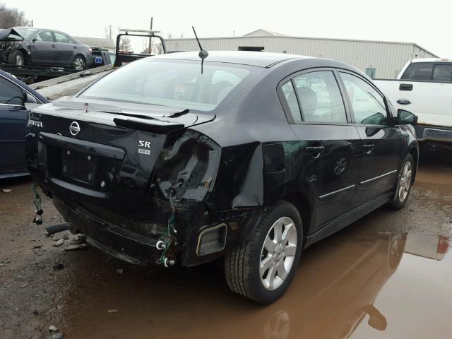 3N1AB61E89L689462 - 2009 NISSAN SENTRA 2.0 BLACK photo 4