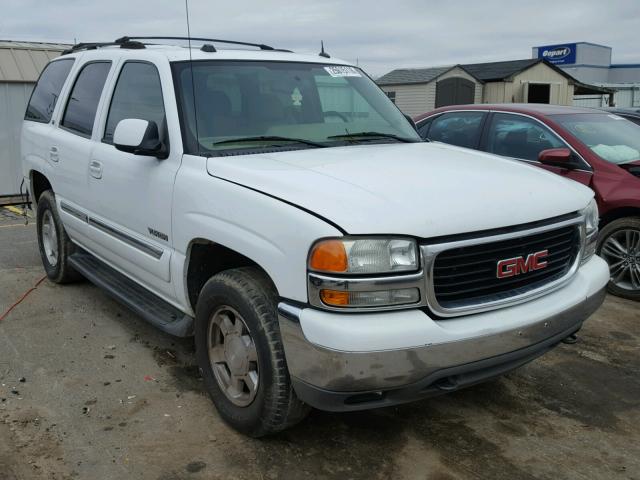 1GKEK13T65R151816 - 2005 GMC YUKON WHITE photo 1