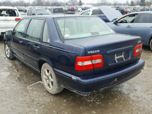 YV1LS61J1Y2637278 - 2000 VOLVO S70 BASE BLUE photo 3