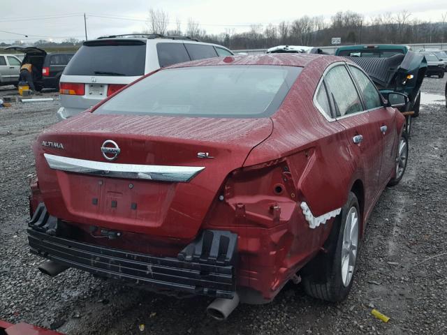 1N4AL3AP4FC245468 - 2015 NISSAN ALTIMA 2.5 RED photo 4