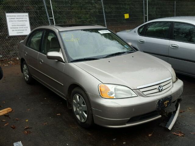 1HGES26742L054971 - 2002 HONDA CIVIC EX Qızıl foto 1