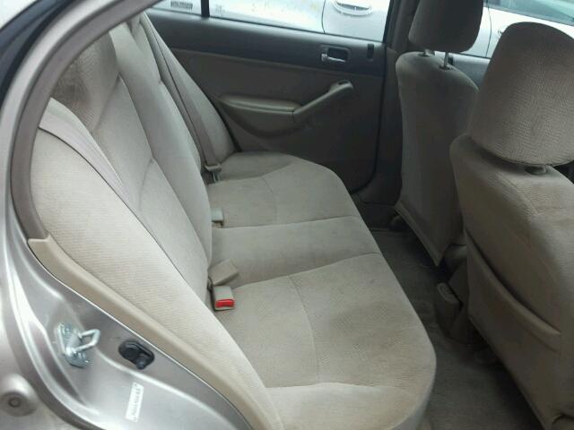 1HGES26742L054971 - 2002 HONDA CIVIC EX Qızıl foto 6