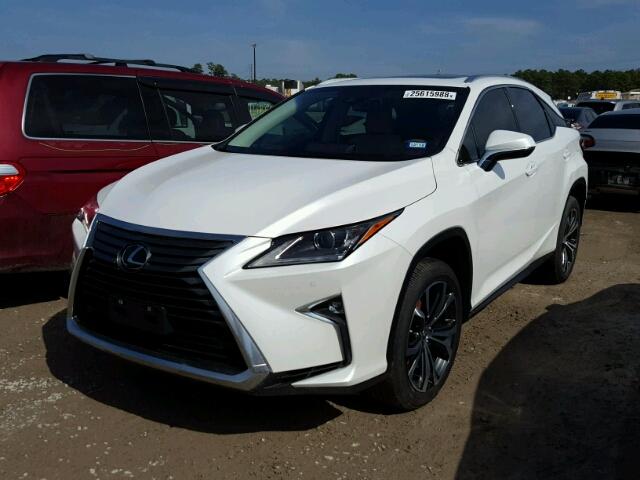 2T2ZZMCA2HC045530 - 2017 LEXUS RX 350 WHITE photo 2