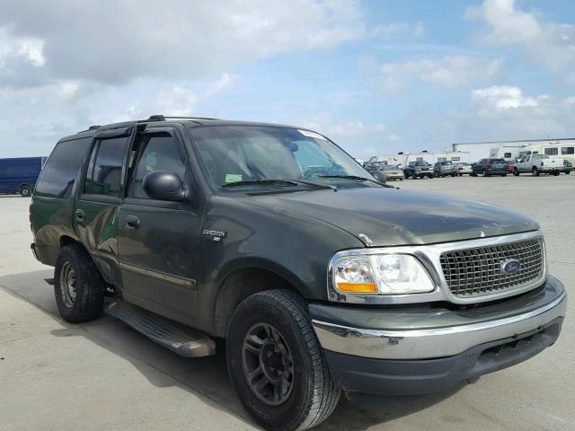 1FMEU15W01LA71546 - 2001 FORD EXPEDITION GREEN photo 1