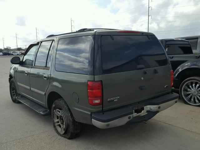 1FMEU15W01LA71546 - 2001 FORD EXPEDITION GREEN photo 3