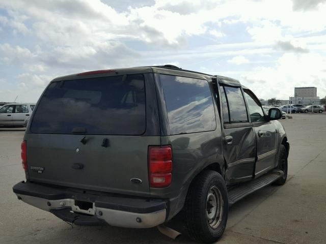 1FMEU15W01LA71546 - 2001 FORD EXPEDITION GREEN photo 4