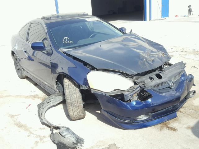 JH4DC54832C030163 - 2002 ACURA RSX BLUE photo 1