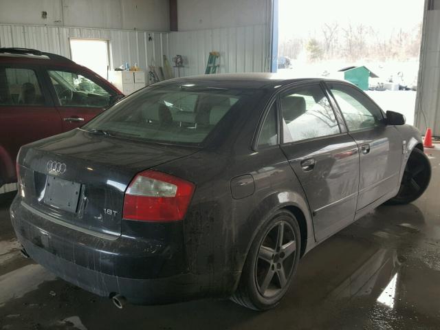 WAUJC68E83A233487 - 2003 AUDI A4 1.8T BLACK photo 4