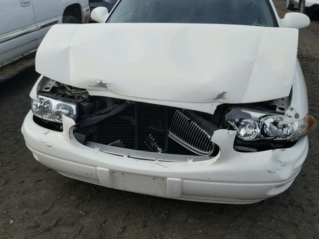 1G4HP52K444155414 - 2004 BUICK LESABRE CU WHITE photo 9