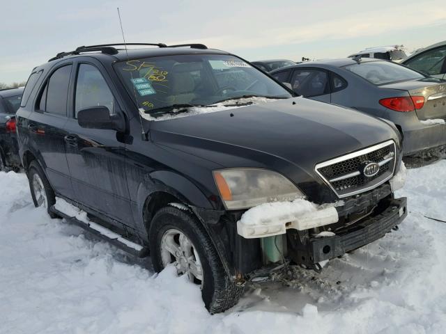 KNDJC733265637932 - 2006 KIA SORENTO EX BLACK photo 1