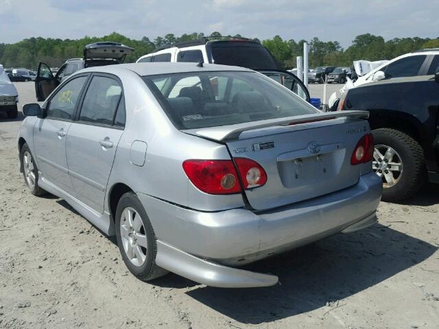 1NXBR32E56Z596647 - 2006 TOYOTA COROLLA CE SILVER photo 3