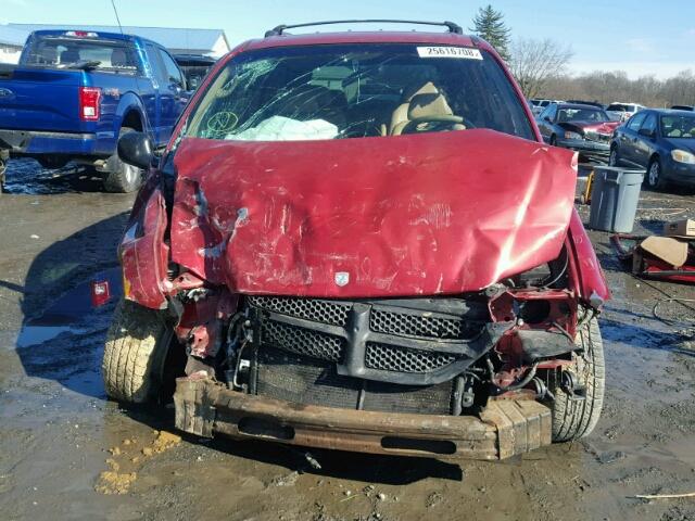 1B4GP44G6YB786862 - 2000 DODGE GRAND CARA RED photo 9