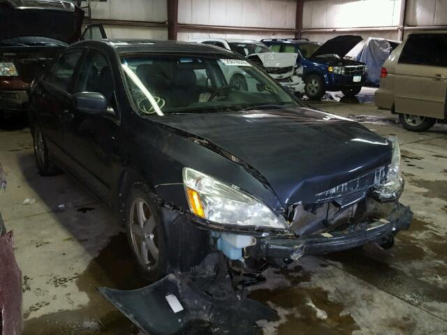 1HGCM56834A135471 - 2004 HONDA ACCORD EX BLUE photo 1