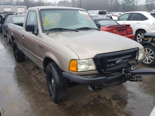 1FTYR10D34PA98472 - 2004 FORD RANGER TAN photo 1