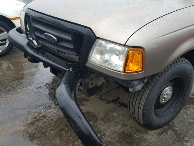 1FTYR10D34PA98472 - 2004 FORD RANGER TAN photo 9