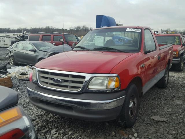2FTRF17282CB00880 - 2002 FORD F150 Qırmızı foto 2