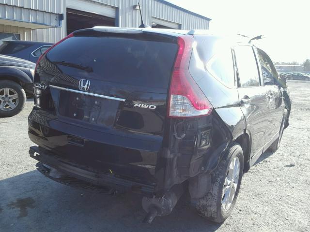 2HKRM4H75EH669122 - 2014 HONDA CR-V EXL BLACK photo 9