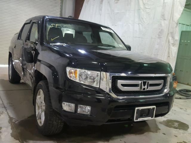 5FPYK1F58BB451114 - 2011 HONDA RIDGELINE BLACK photo 1