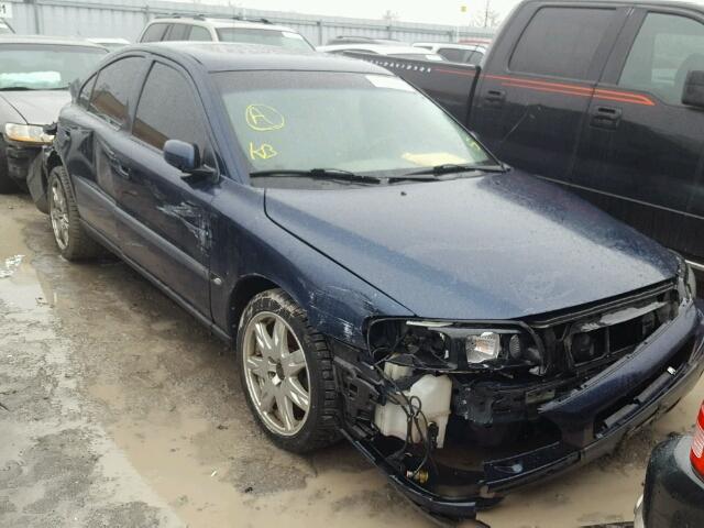 YV1RH59H342388349 - 2004 VOLVO S60 2.5T BLUE photo 1