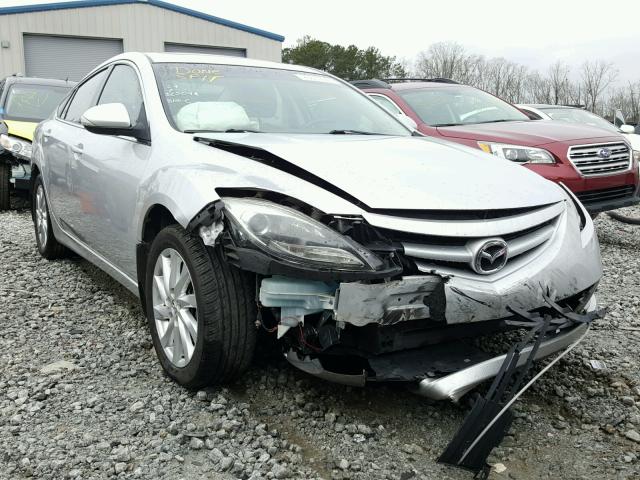 1YVHZ8EH3C5M15885 - 2012 MAZDA 6 I SILVER photo 1