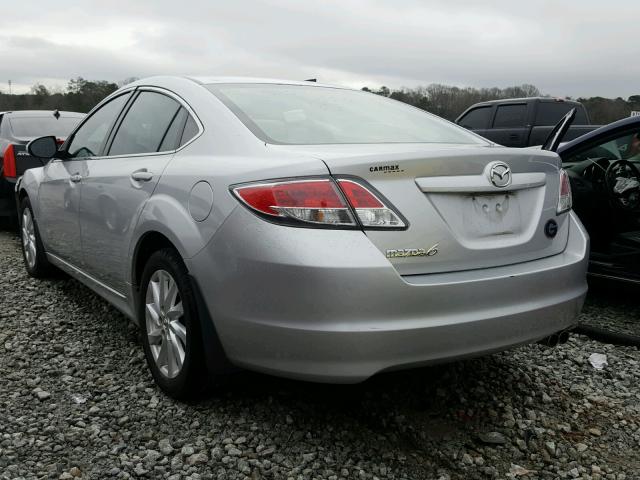 1YVHZ8EH3C5M15885 - 2012 MAZDA 6 I SILVER photo 3