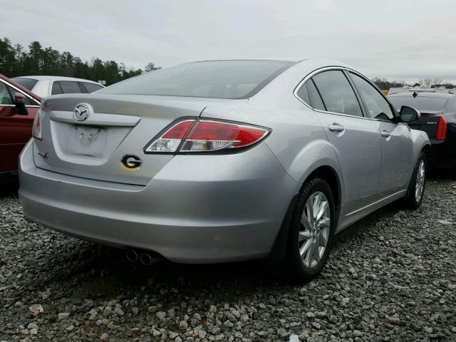 1YVHZ8EH3C5M15885 - 2012 MAZDA 6 I SILVER photo 4